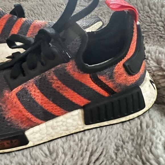 Adidas NMD R1 Stencil Pack Red Athletic Sporty Activewear Running Shoes - Picture 9 of 12